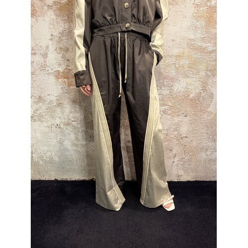Rhyme & Hype Woven Taped Pant Brown Rhyme & Hype Woven Taped Pant Brown