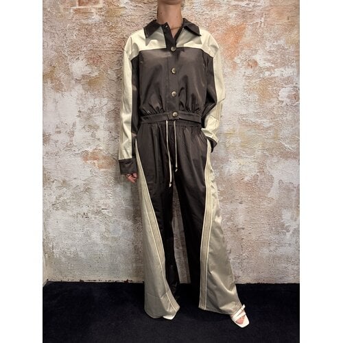 Rhyme & Hype Woven Taped Pant Brown Rhyme & Hype Woven Taped Pant Brown