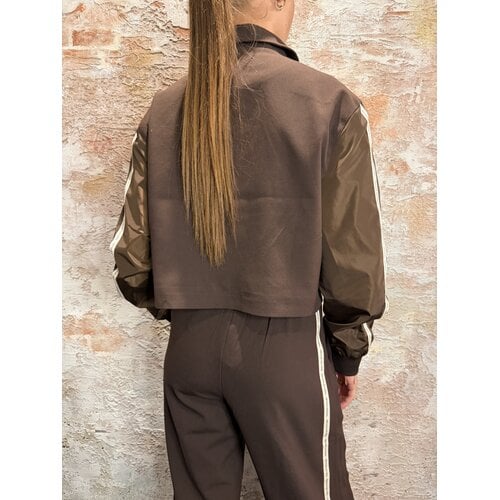 Rhyme & Hype Loose Fit Vintage Jacket Brown