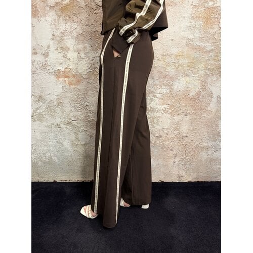 Rhyme & Hype Loose Fit Vintage Pant Brown Rhyme & Hype Loose Fit Vintage Pant Brown