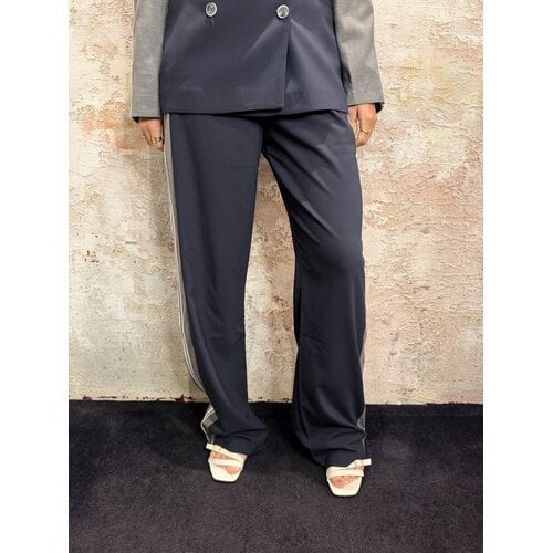 Rhyme & Hype Double Colour Taped Pants Navy Rhyme & Hype Double Colour Taped Pants Navy