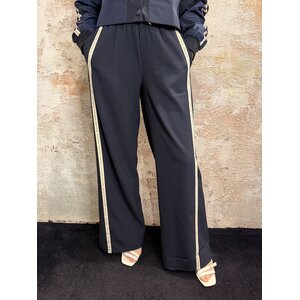 Rhyme & Hype Double Loose Fit Vintage Pant Navy Rhyme & Hype Double Loose Fit Vintage Pant Navy