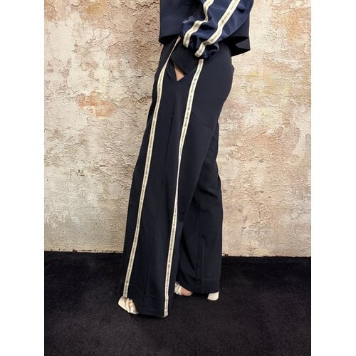 Rhyme & Hype Double Loose Fit Vintage Pant Navy Rhyme & Hype Double Loose Fit Vintage Pant Navy