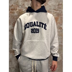 Equalité Collective Oversized Hoodie Grey Equalité Collective Oversized Hoodie Grey