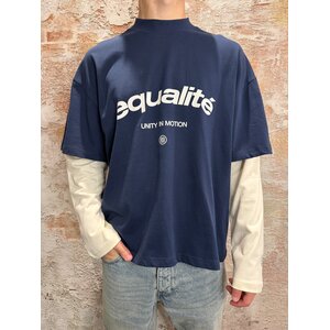 Equalité Celeste Double layer Longsleeve Navy