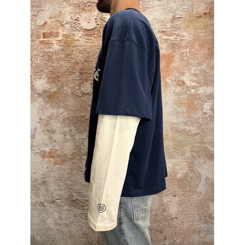Equalité Celeste Double layer Longsleeve Navy