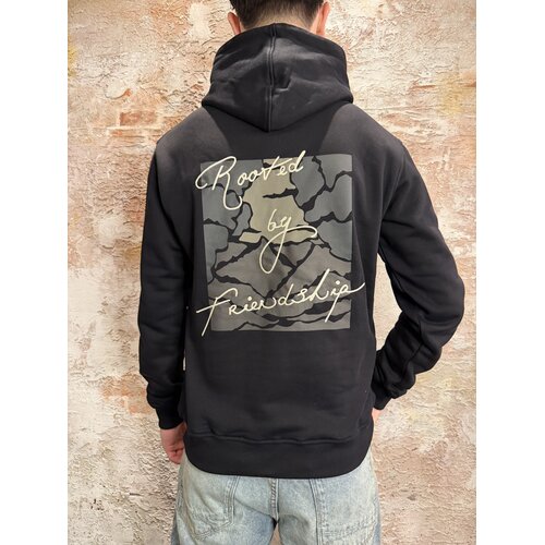 Pure Path Forest Rooted Hoodie Black