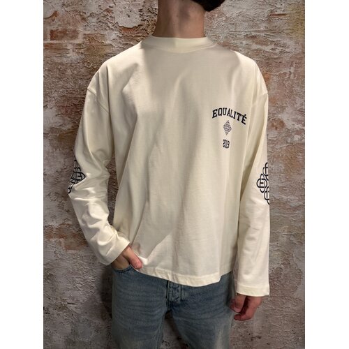 Equalité Isa Oversized Longsleeve Tee White