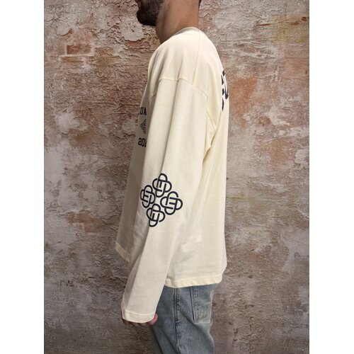 Equalité Isa Oversized Longsleeve Tee White Equalité Isa Oversized Longsleeve Tee White