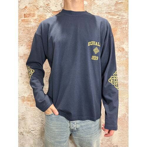 Equalité Isa Oversized Longsleeve Tee Navy Equalité Isa Oversized Longsleeve Tee Navy