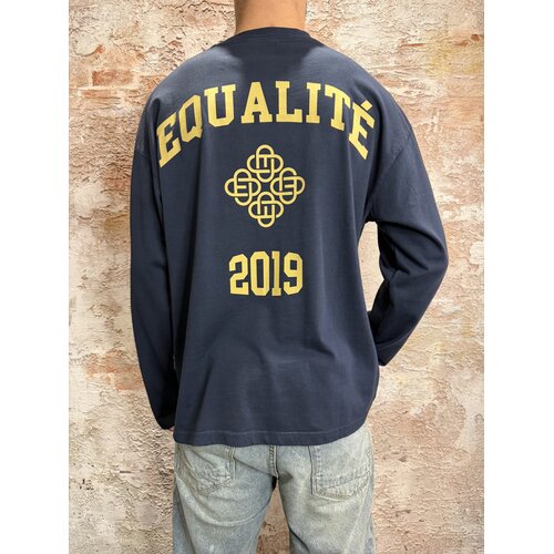 Equalité Isa Oversized Longsleeve Tee Navy Equalité Isa Oversized Longsleeve Tee Navy