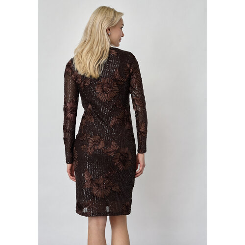 Sisters Point Sis-Glam Dress Brown Sequeen Sisters Point Sis-Glam Dress Brown Sequeen
