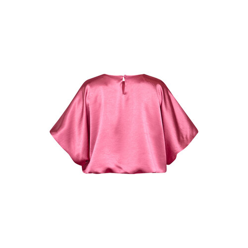 Sisters Point Gufo Satin Top Cerise Red Sisters Point Gufo Satin Top Cerise Red