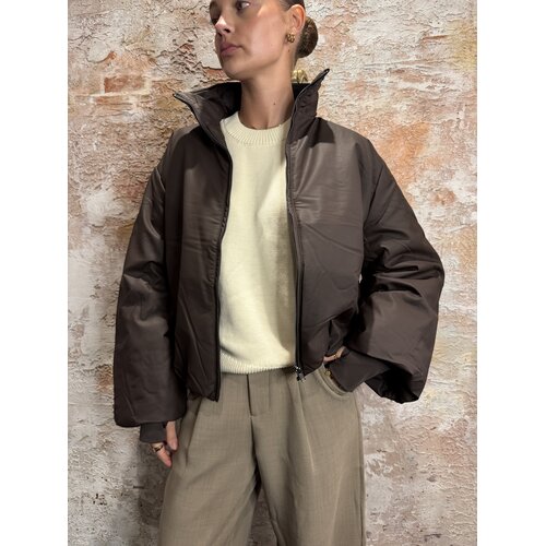 Sisters Point Dinitri Short Jacket Chocolate
