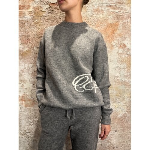 Equalité Fluffy Knit Sweater Grey Equalité Fluffy Knit Sweater Grey