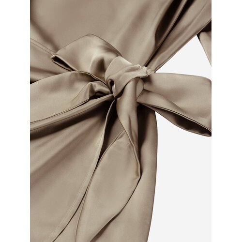 Nikkie Iriza Satin Dress Khaki