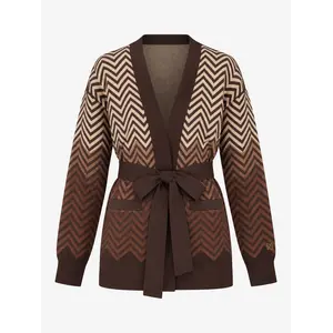 Nikkie Avva Cardigan Chocolate Martini
