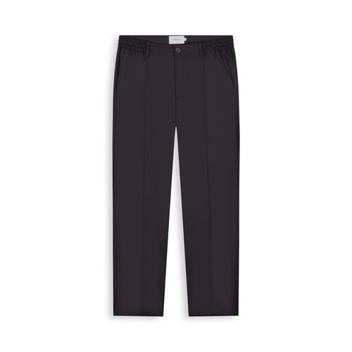 Pure Path Pleated Twill Pants Dark Brown Pure Path Pleated Twill Pants Dark Brown