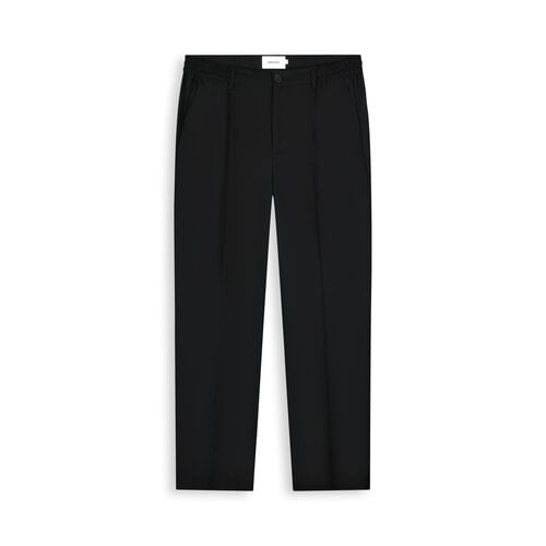 Pure Path Pleated Twill Pants Black Pure Path Pleated Twill Pants Black