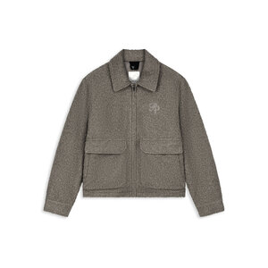 Pure Path Teddy Jacket Taupe