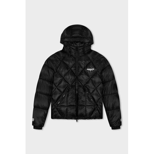 Equalité Diamond Puffer Jacket Black