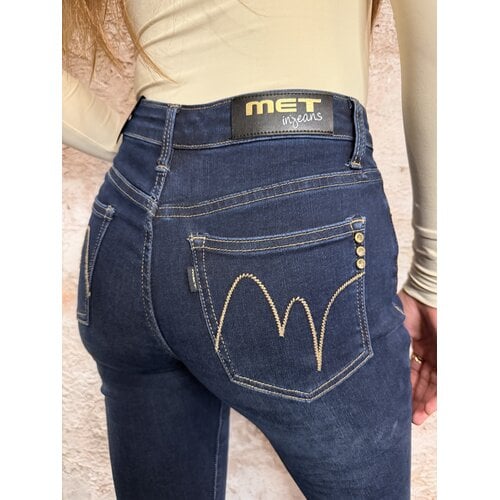 MET Jeans Roxanne Flare Blue 1012 MET Jeans Roxanne Flare Blue 1012