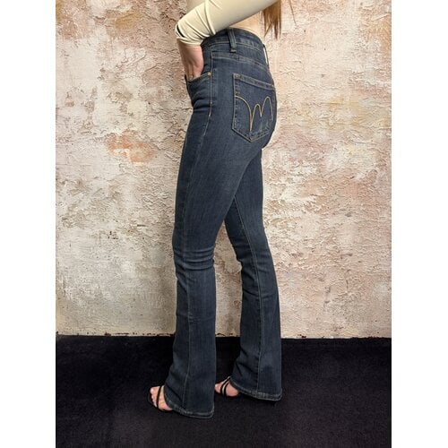 MET Jeans Roxanne Flare Blue 989 MET Jeans Roxanne Flare Blue 989
