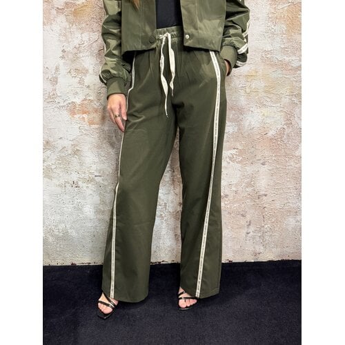 Rhyme & Hype Loose Fit Vintage Pant Green Rhyme & Hype Loose Fit Vintage Pant Green