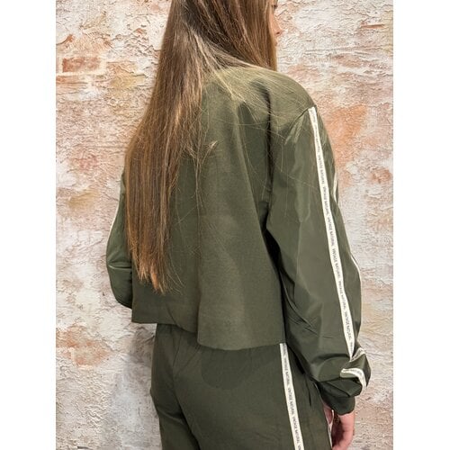 Rhyme & Hype Loose Fit Vintage Jacket Green Rhyme & Hype Loose Fit Vintage Jacket Green