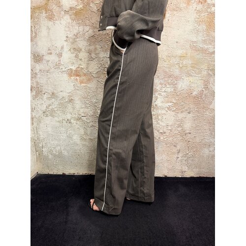 Rhyme & Hype Contrast Piping Pant Grey Rhyme & Hype Contrast Piping Pant Grey