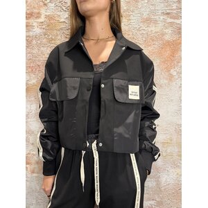 Rhyme & Hype Loose Fit Vintage Jacket Black