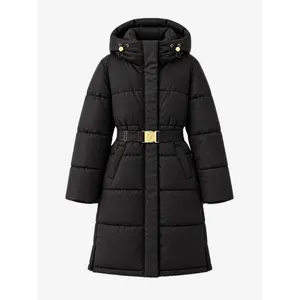 Nikkie Anara Long Puffer Black Nikkie Anara Long Puffer Black