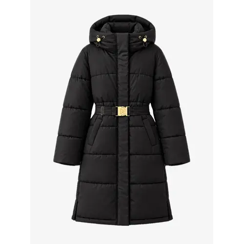 Nikkie Anara Long Puffer Black