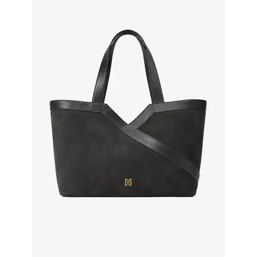Nikkie Nikkie Alvin Suede Shopper Black