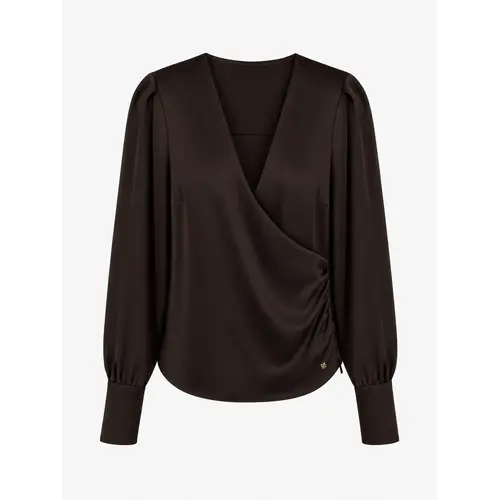 Nikkie Aivy Blouse Chocolate Torte Nikkie Aivy Blouse Chocolate Torte