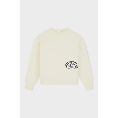 Equalité Fluffy Knit Sweater Off White Equalité Fluffy Knit Sweater Off White