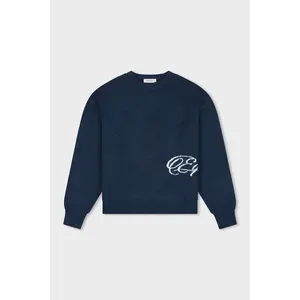 Equalité Fluffy Knit Sweater Navy Equalité Fluffy Knit Sweater Navy