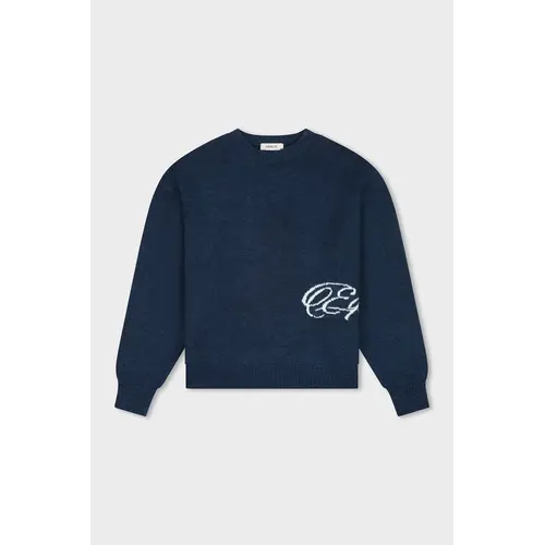 Equalité Fluffy Knit Sweater Navy