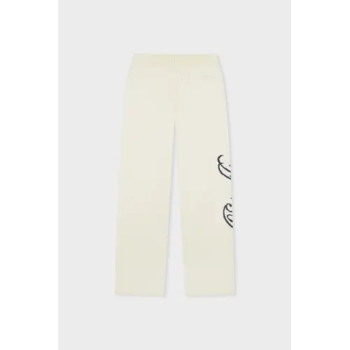 Equalité Equalité Fluffy Knit Pants Off White Equalité Equalité Fluffy Knit Pants Off White
