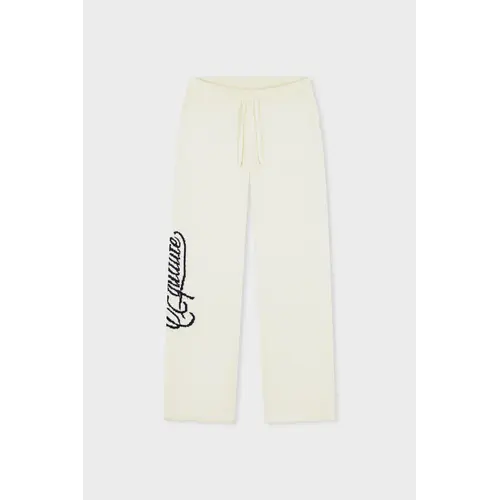 Equalité Equalité Fluffy Knit Pants Off White Equalité Equalité Fluffy Knit Pants Off White