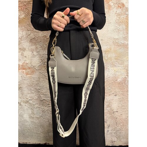 Valentino by Mario Valentino Valentino Zero Hobo Bag Grigio