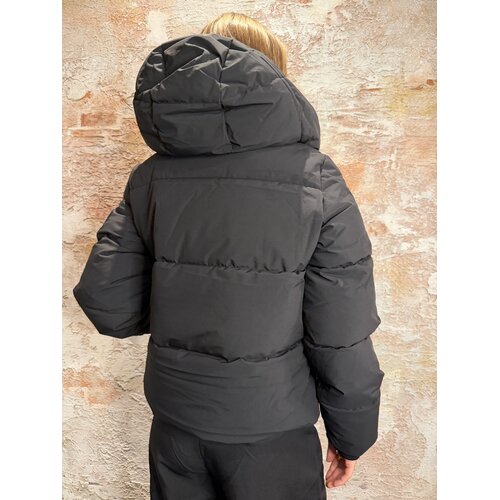 Malelions Emblem Puffer Jacket Black Malelions Emblem Puffer Jacket Black