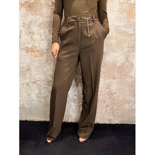 Malelions Chain Emblem Pantalon Brown Malelions Chain Emblem Pantalon Brown