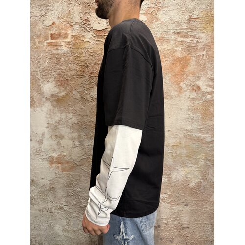 Project X Paris Double Layer Longsleeve Black Project X Paris Double Layer Longsleeve Black