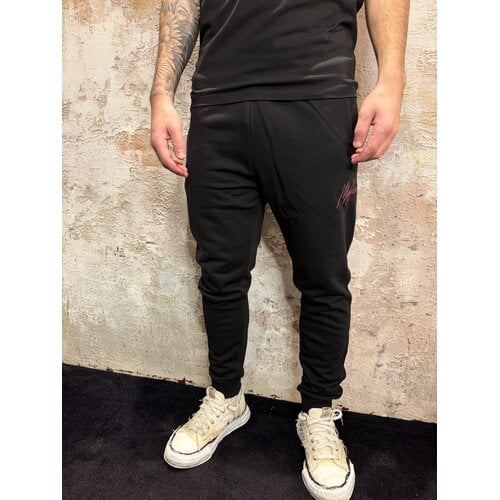 Malelions Striped Signature Sweatpants Black Malelions Striped Signature Sweatpants Black