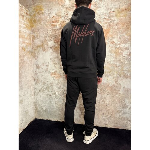 Malelions Striped Signature Sweatpants Black Malelions Striped Signature Sweatpants Black