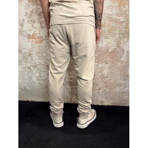 Malelions Striped Signature Sweatpants Almond Malelions Striped Signature Sweatpants Almond