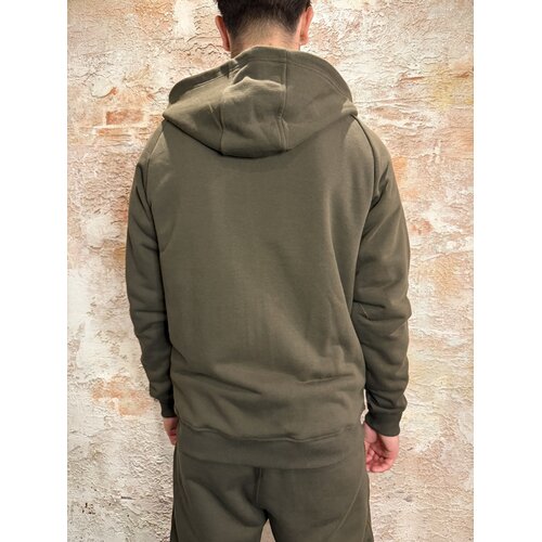 Malelions Sport Logo Raglan Zip Hoodie Moss Malelions Sport Logo Raglan Zip Hoodie Moss