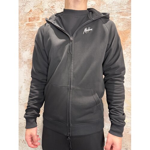 Malelions Sport Logo Raglan Zip Hoodie Black Malelions Sport Logo Raglan Zip Hoodie Black