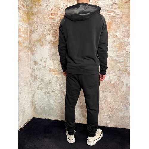 Malelions Sport Logo Raglan Zip Hoodie Black Malelions Sport Logo Raglan Zip Hoodie Black